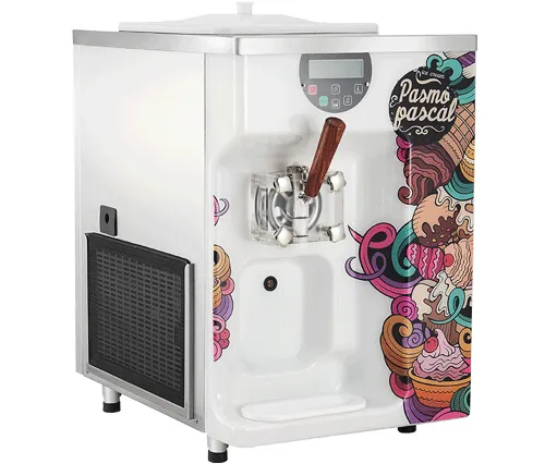 Macchina per gelato soft e frozen yogurt da banco con Air Pump, 1 ugello - S111