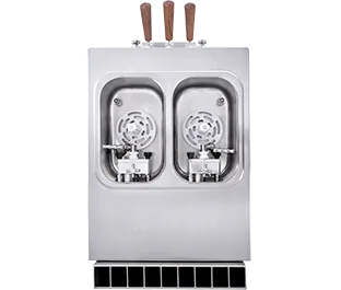 Macchina per gelato soft e frozen yogurt da banco, 3 ugelli - S121FAP