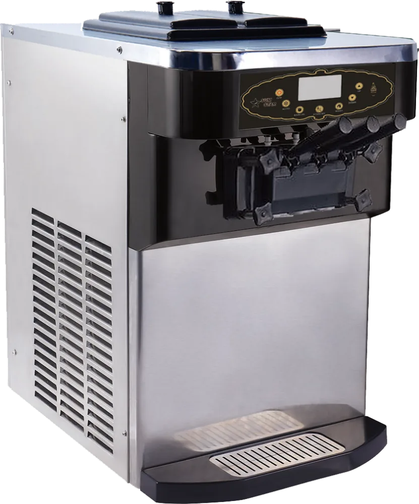 Softeis- und Frozen-Yogurt-Thekenmaschine mit 3 Düsen - S630C