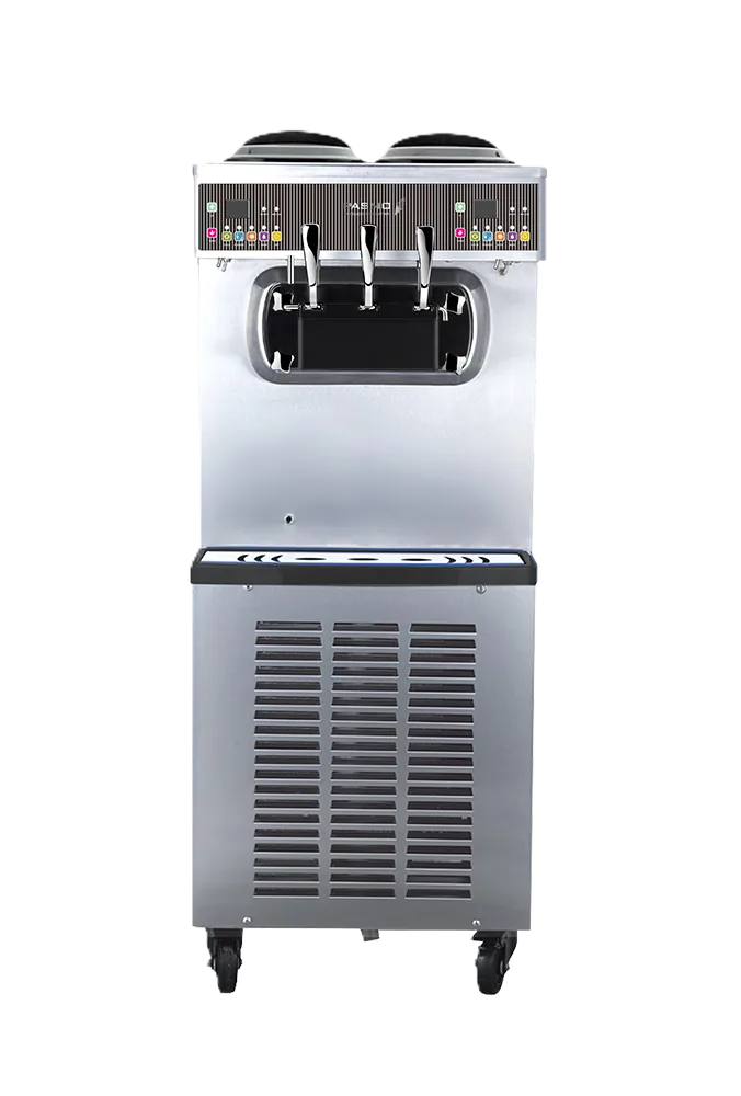 Softeis- und Frozen-Yogurt-Standmaschine mit 3 Düsen - S970F