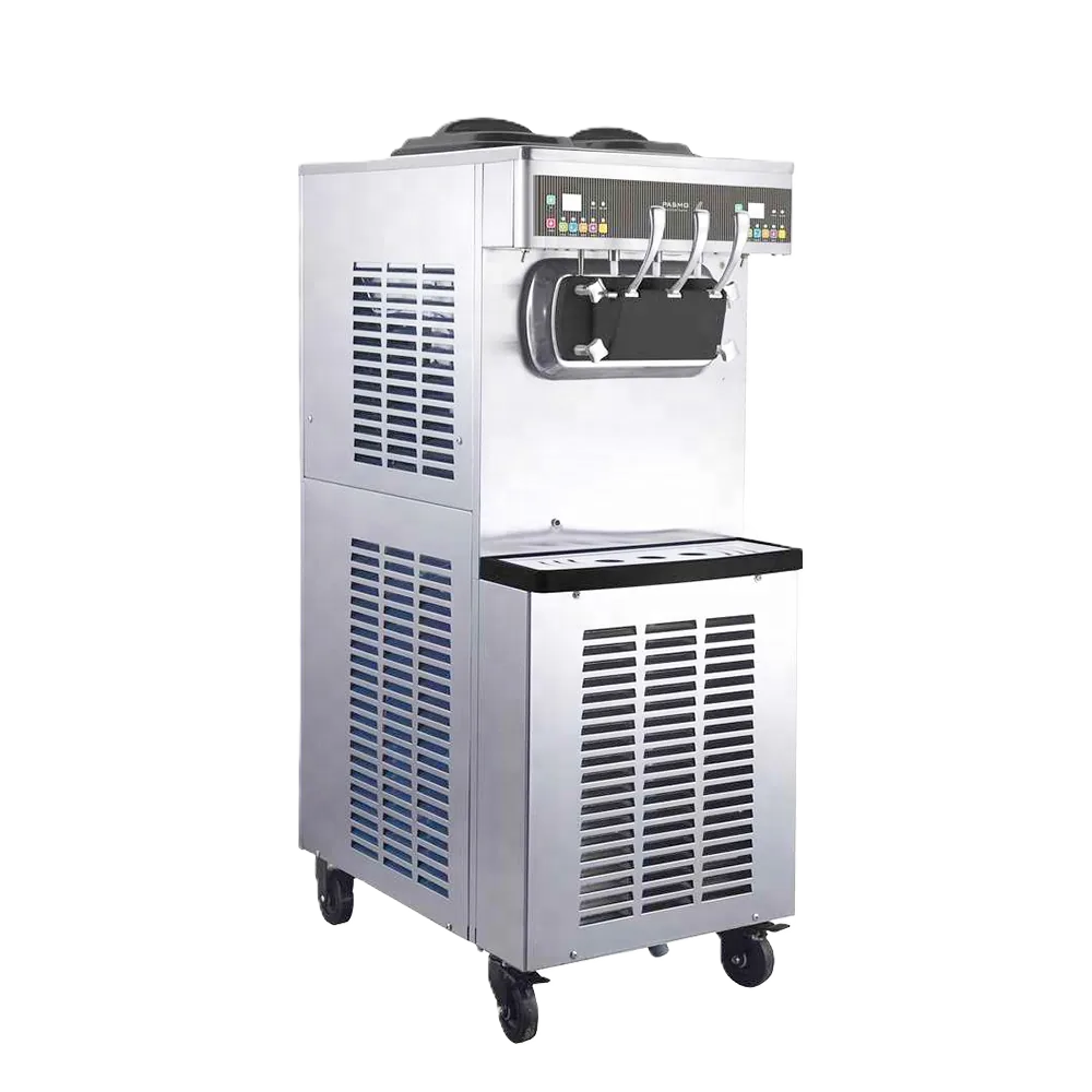 Softeis- und Frozen-Yogurt-Standmaschine mit 3 Düsen - S970F