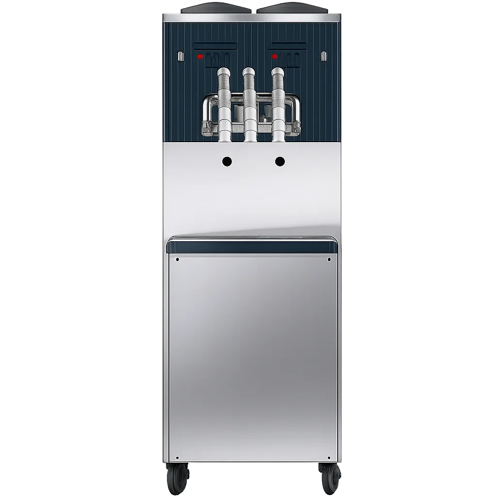 Softeis- und Frozen-Yogurt-Standmaschine mit 3 Düsen - S970T